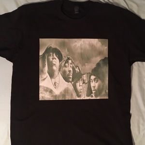 HIP HOPS MOUNT RUSHMORE TEE LARGE!!!! HOT